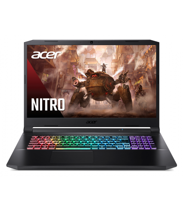Laptop Gaming Acer Nitro 5 AN517-41 cu procesor AMD Ryzen™ 9 5900HX, 17.3", Full HD, 144Hz, 32GB, 1TB SSD, NVIDIA® GeForce RTX™ 3070, No OS, Black